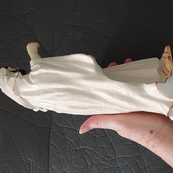 Joseph Figurine 11.5inHx5.5inW Ivory/Gold Trim - Picture 4 of 11